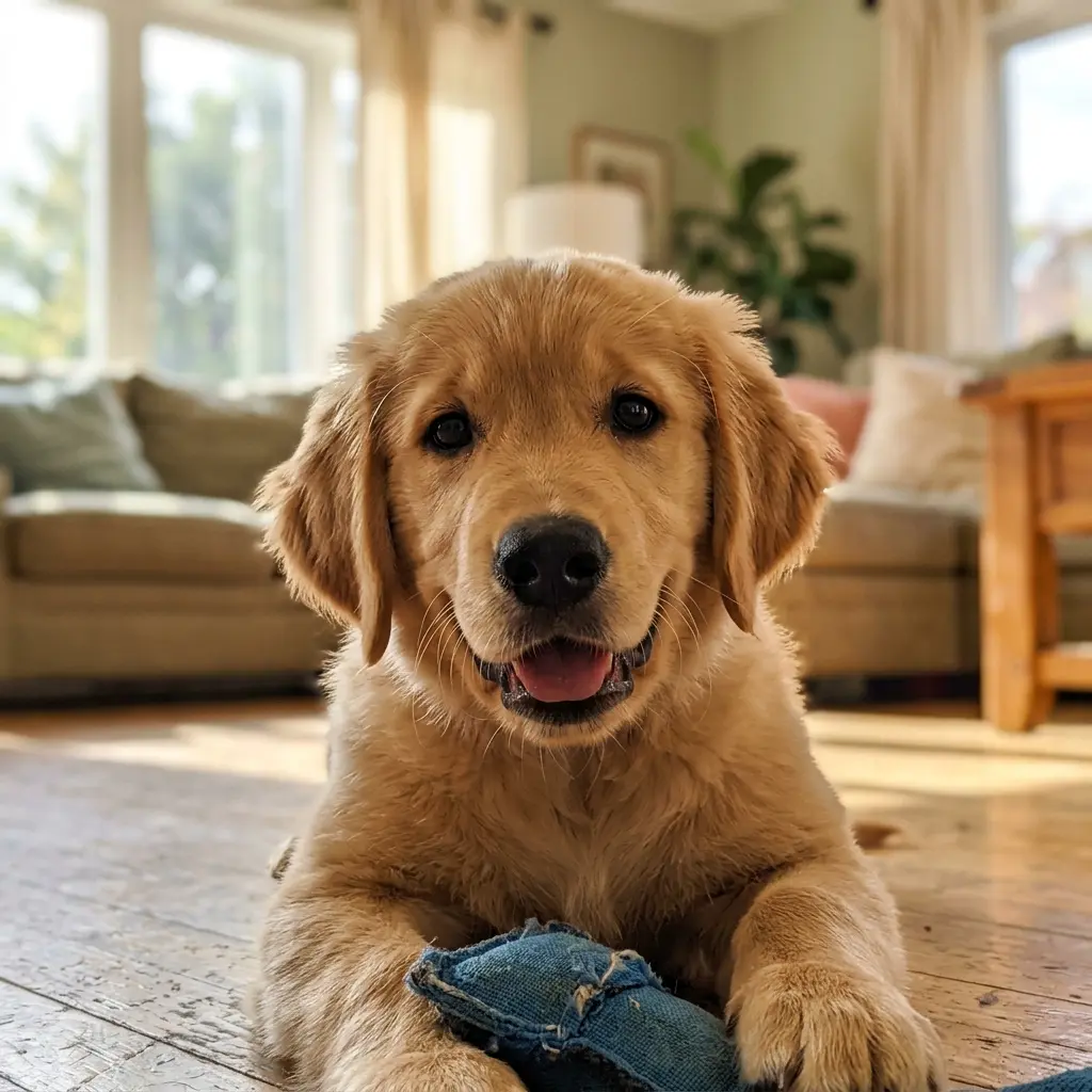 Golden Retriever obediente Colombia